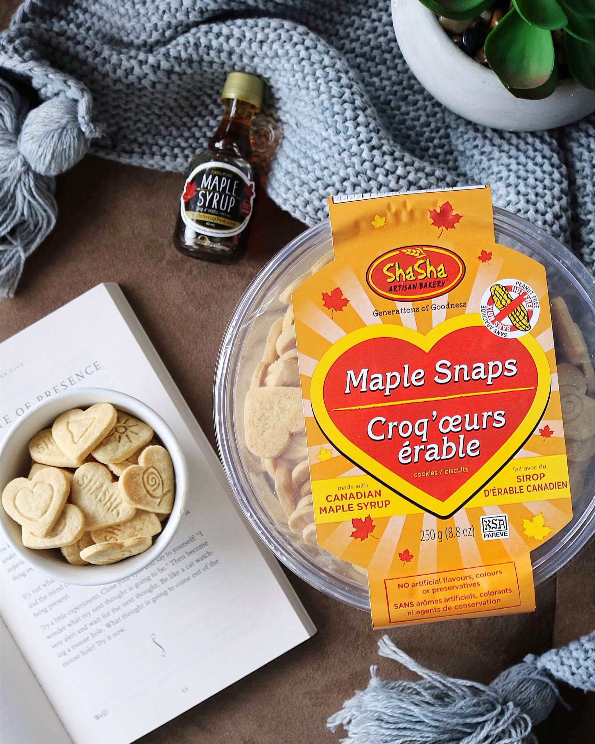 Shasha's New Maple Snaps